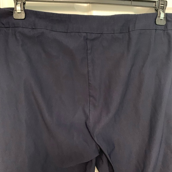 Nanette Lepore navy blue pull on ankle pants. Size XL - Picture 7 of 12